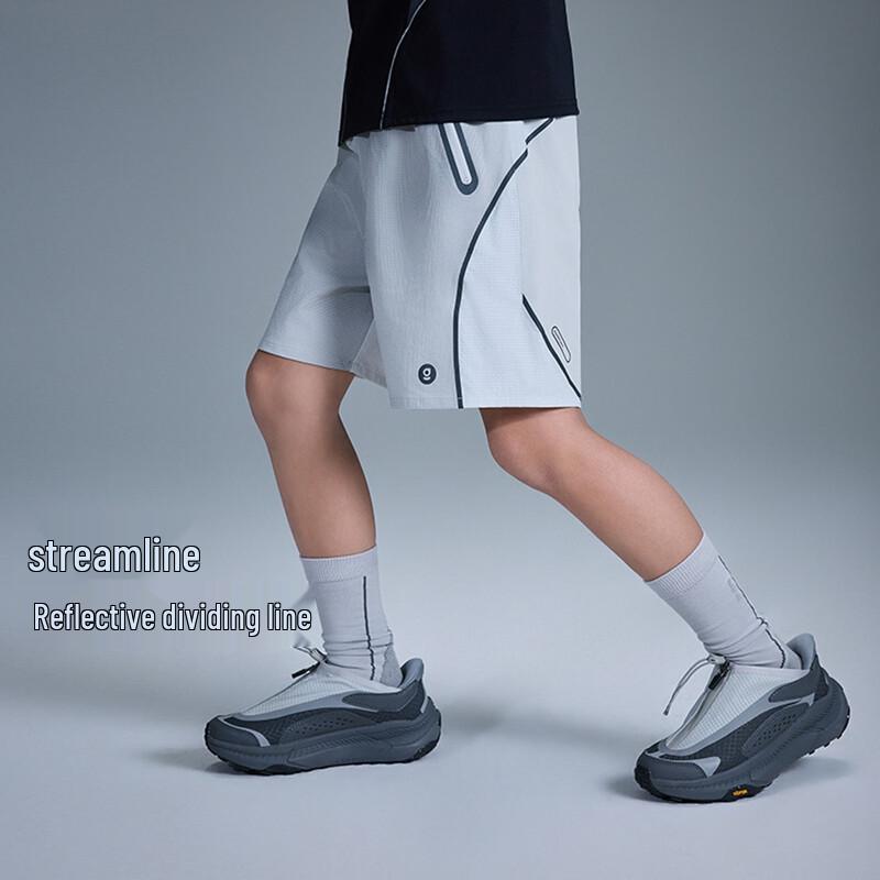 onmygame Boys  Reflective Water-Resistant Camo Sport Shorts 180