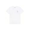 MLB Los Angeles Dodgers Letter Logo Print Crew Neck Vintage Short Sleeve T-Shirt Unisex Tops White 3ATSB0433-07WHS