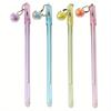 School season 10pcs 0.5mm creative universe ball lamp pendant pen high-value pendant gel pen small fresh stationery exam black water pen