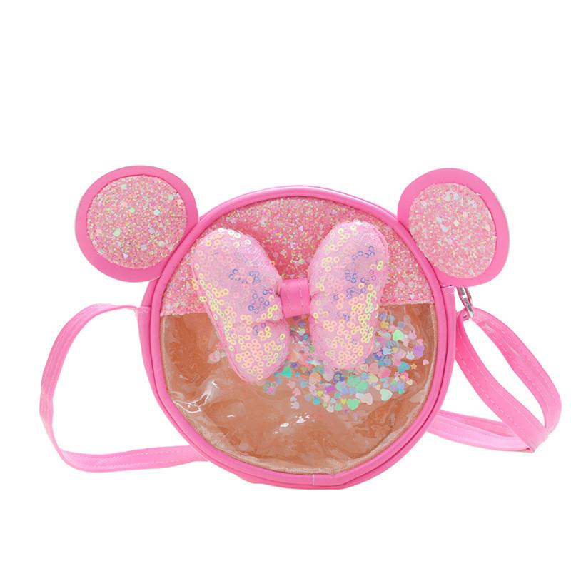 Appearance Girls Shoulder Bag With Glitter Jelly Bag Pc Material And Kids