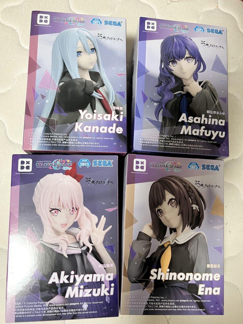 

[USED] 25-ji Night Code. Figure set of 4