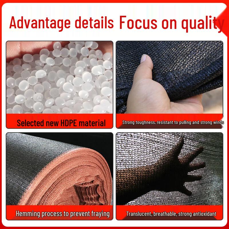 Black Sun Shade Net