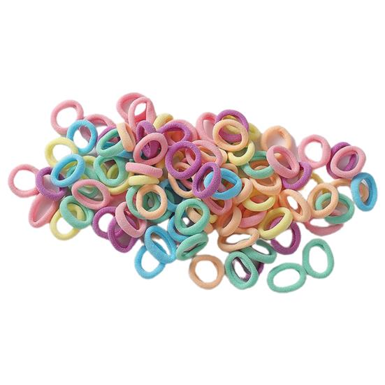 Hair Scrunchies Stylish Candy Color Soft Hair Rope Girls Colorful Elastic Hair Band Hair Rope Hair Accessories