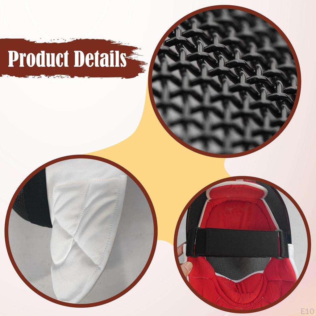 Fencing Helmet Sports Accessories for Sword Sparring Comfortable Breathable Gear Face Guard