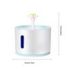 2.4L Electric Pet Cat Water Dispenser Automatic Dog Drinking Fountain with LED Light Filter
