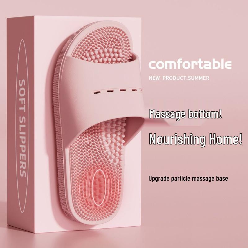 Men's & Women's 2025 Non-Slip Odor-Resistant Massage Slippers for Indoor/Outdoor Use
