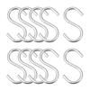 S Shaped Hook Clasps Clasps Hooks Storage Rack Household Organizer for Hanging Objects In Kitchen Garden 4/16Pcs 1.57"/2.6" Long