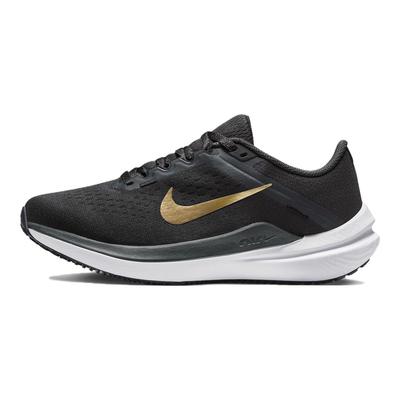 Air Winflo 10 Anthracite Metallic Gold Women Sneakers Black White DV4023-005