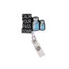 High Resilience Organs Badge Clip Stretchable Name Card Holder  Employee Welfare