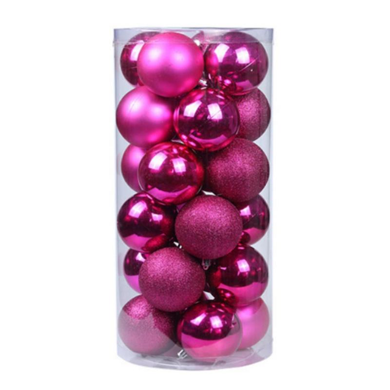 Christmas Tree Decorations Ornament Set for Home Decor Shatterproof Christmas Ball Ornaments Bulk 3CM Hanging Balls for Xmas