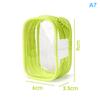 Portable Pvc Transparent Chest Patch Storage Bag Doll Storage Data Cable Bag Outdoor Dust Bag Waterproof Cosmetics Organizer Box