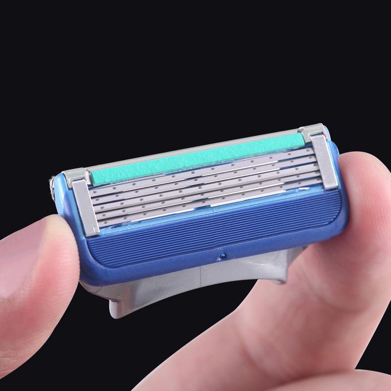 

Подлинная бритва Gillette Fusion Razor 5 Layer Sharp для безопасного бритья сменная бритва