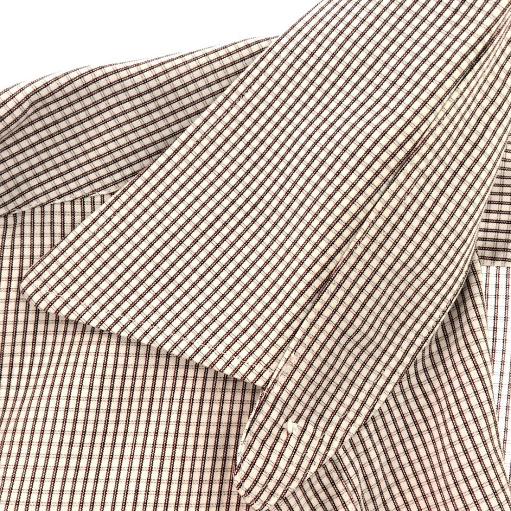 Burberrys made in Japan check Long sleeve Cotton shirt S White x Red Men's Used