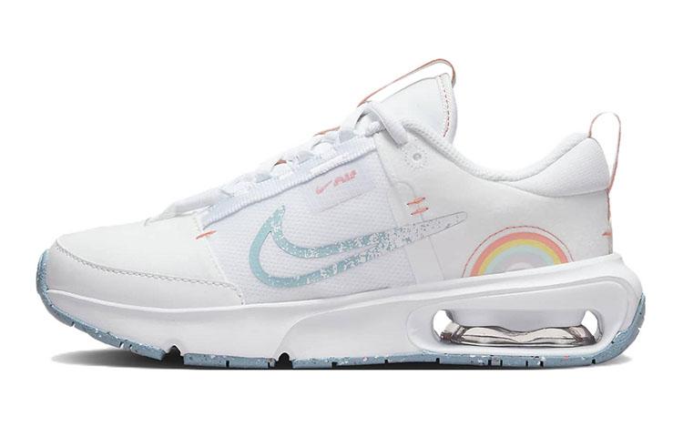 

Nike Air Max INTRLK SE GS Cushioning Abrasion Resistant Low top Kids Lifestyle Shoes White Blue DM1211-100 36
