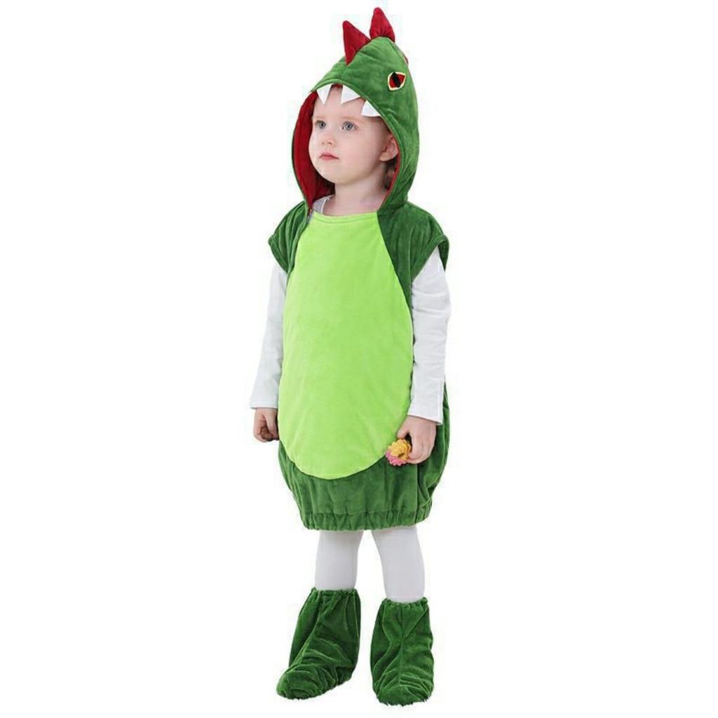 Children's Dinosaur Halloween Costume Jumpsuit for Kids