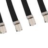 4pcs Elastic Bed Sheet Grippers Double Head Clips Gripper Holder Suspender Bed Sheet Fasteners Home Textiles Organize Gadget