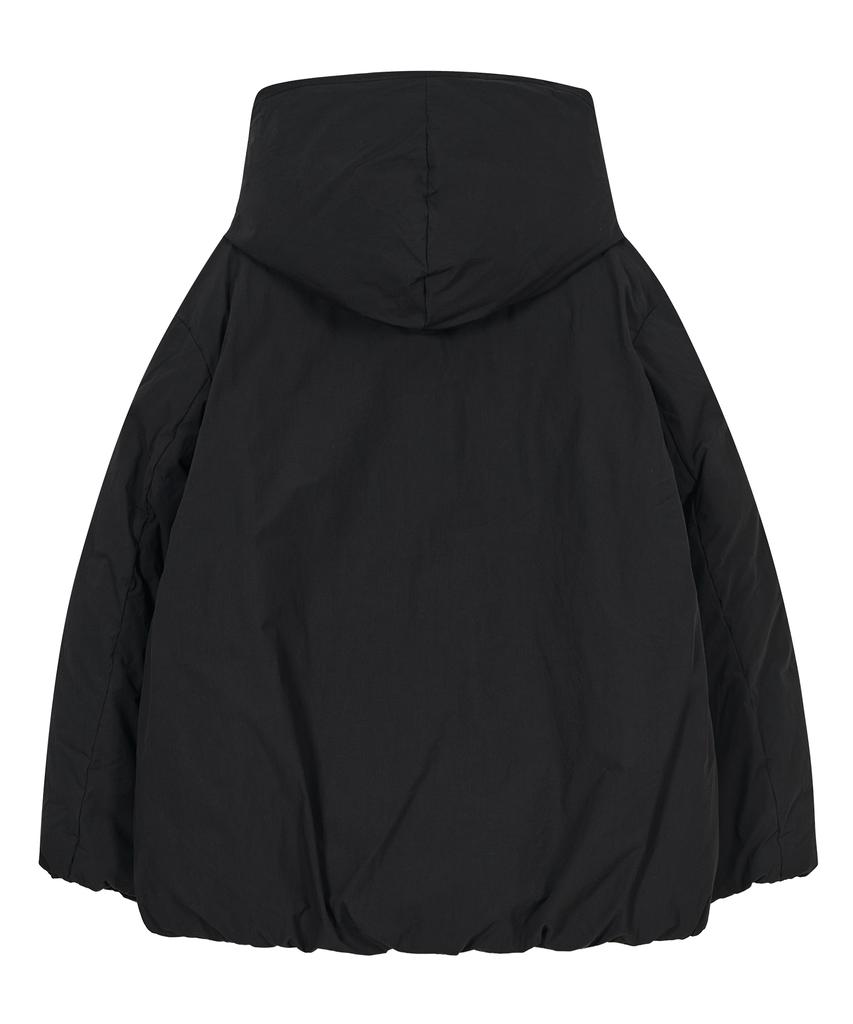 Typeservice Cotton Hooded Puffer Jacket [Black]