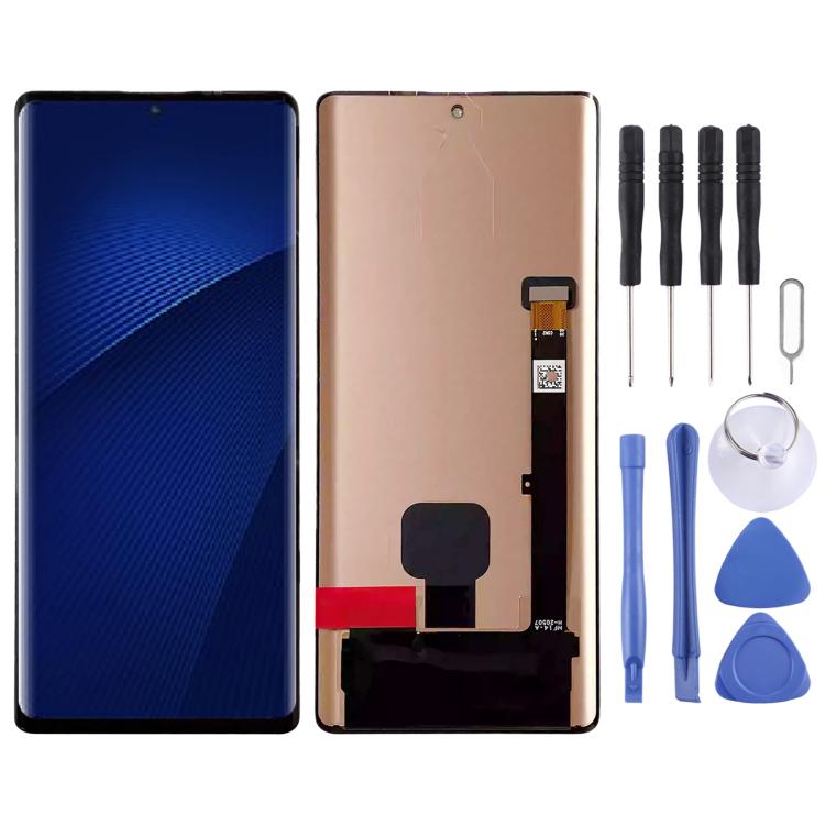 

For ZTE Axon A41 Ultra 5G A2023H OLED LCD Screen with Digitizer Full Assembly (Black) чёрный