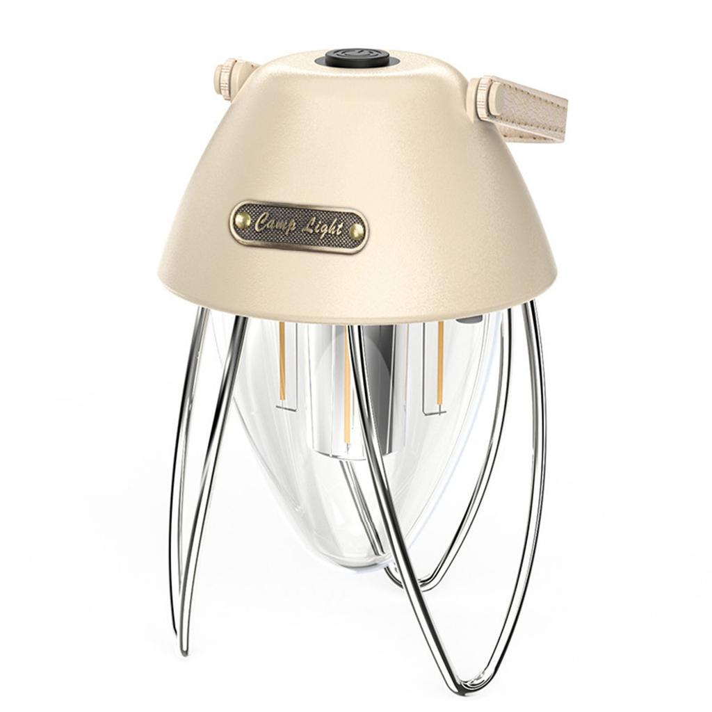 Buiten Warm Licht Sfeerverlichting Tentlamp LED Campinglamp Traploos Dimbaar Elektriciteitsweergave