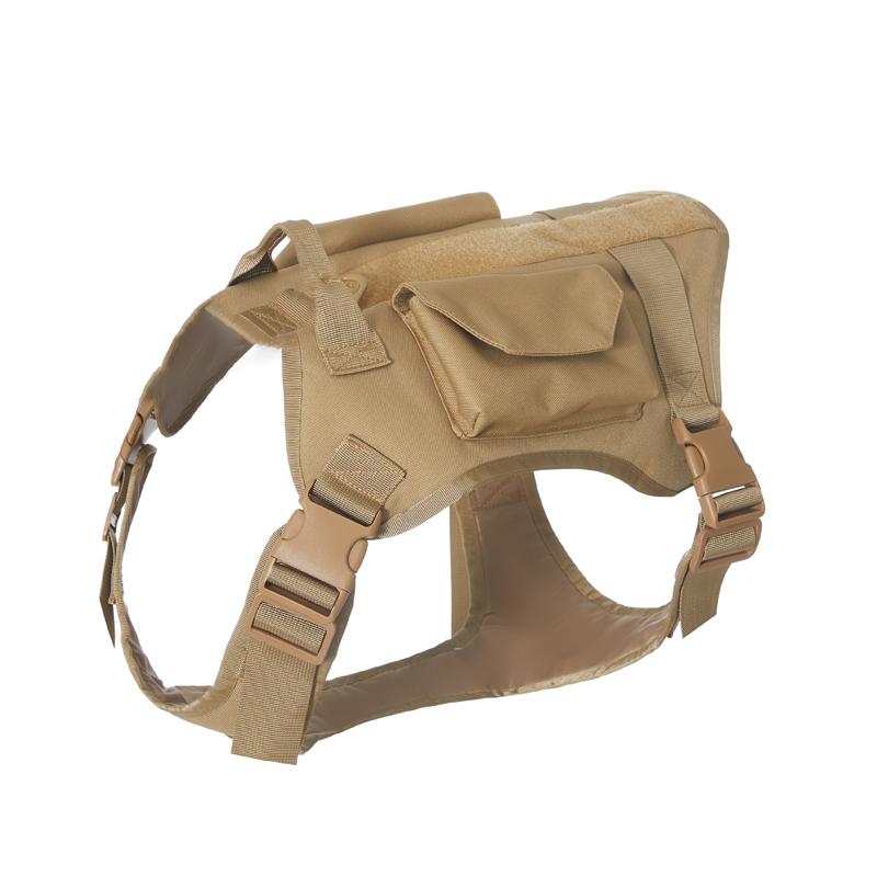 Adjustable Large Dog Harness Leash Set Tightness Strong Reflective Dog Tactical Vest Double Use Leash Medium Dog Accessories