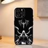 G-Gothic Girl Sculpture Retro    Phone Case For iPhone 17,16,15,14,13,12,11 Plus,Pro Max,XS,Soft Silicone Black Cover