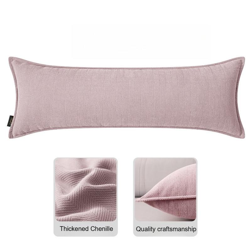 Геометрическая наволочка из шенилла с наполнителем из полипропиленового хлопка в скандинавском стиле большая поясная подушка 30x7090120см декор для дивана и офиса 30x50cm with core 3500₽