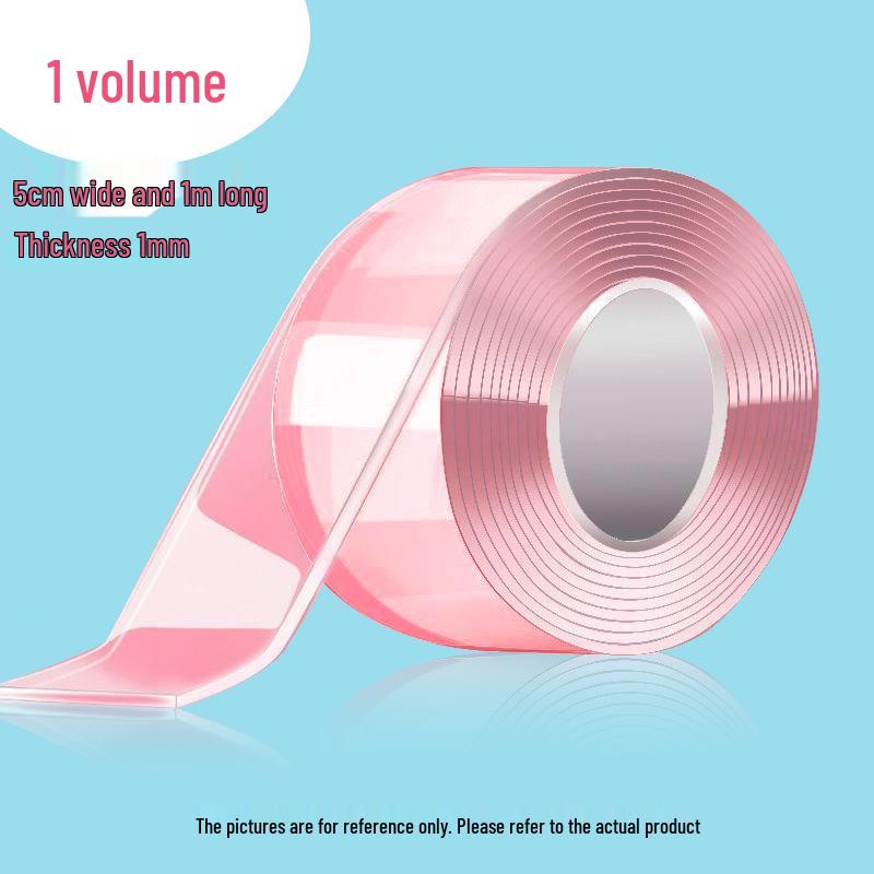 Traceless Double-Sided Nano Adhesive Tape & Bubble Squeeze Decompression Toy