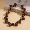 Elegant Acrylic Glass Beaded Pearl Necklace for Women – Versatile and Sophisticated Accessory