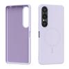 Liquid Silicone Invisible Magnetic Case For Sony Xperia 1V 1VI 1VII Baby Skin Touch Wireless Charging Soft Shockproof Case Cover