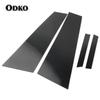 4Pcs Gloss Black Pillar Post Fit For MERCEDES CLS C219 2006 2007 2008 2009 2010 2011 Door Side Window Decor Cover Accessories
