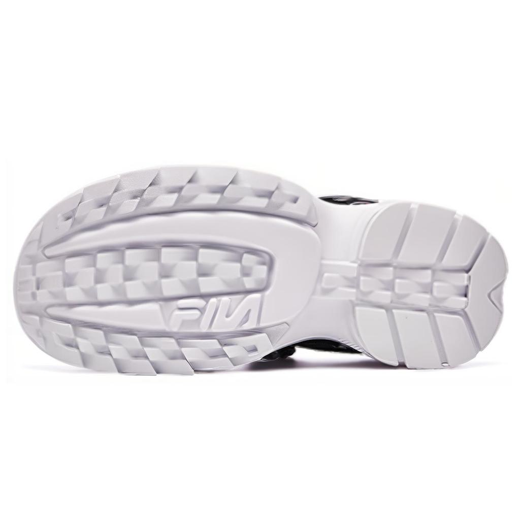 New FILA Morden Chic FMC Beach Sandals Women's Black/White F12W123802GBW