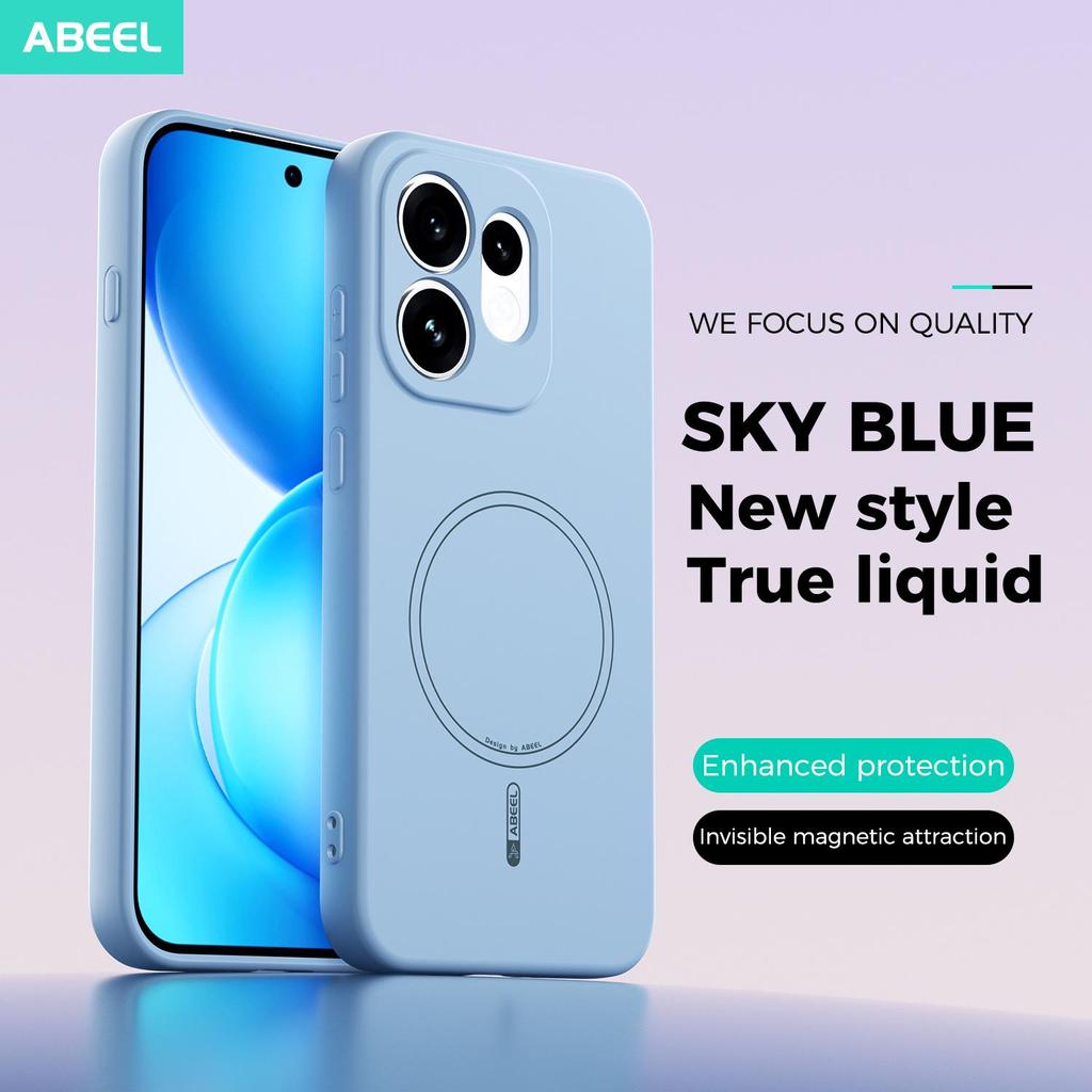 Xiaomi 17T PRO Magnetic Liquid Silicone Case for Honor 17 PRO MAX