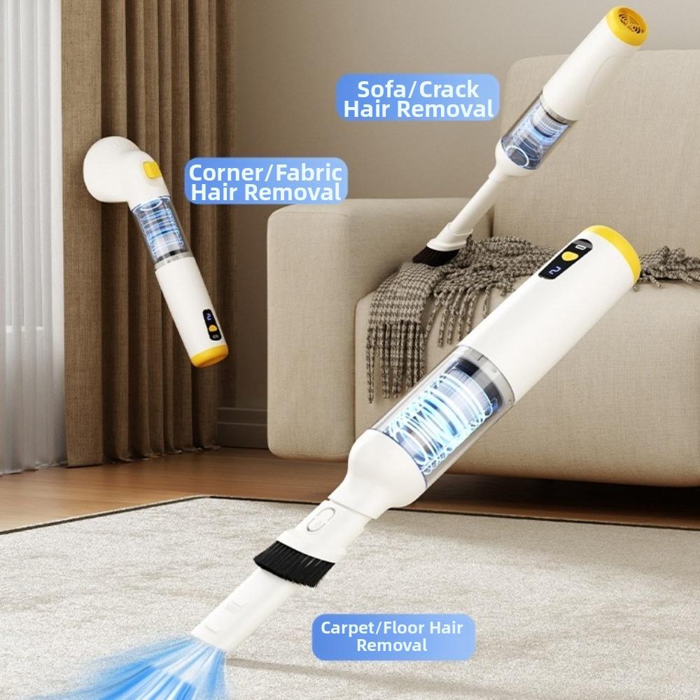Wireless Handheld Vacuum Cleaner Strong Suction Type-C Rechargeable Pet Vacuum Cleaner Low Noise Multi-functional