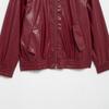 Spring 2025 Women's Faux Leather Bomber Jacket - European & American Style, Loose Fit