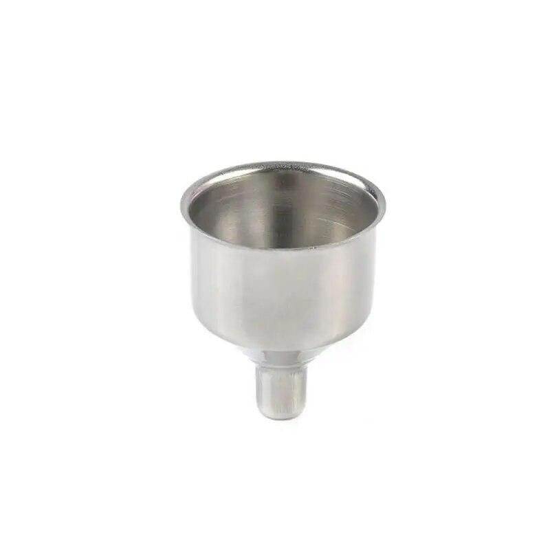 Funnel Stainless Steel Portable Mini Small Mouth Funnels Bar Wine Flask Universal Long-mouth Funnel Kitchen Accessory