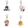Vibrant Cartoon Keychain With Alloy Silicone Chain For Kids And Fans
