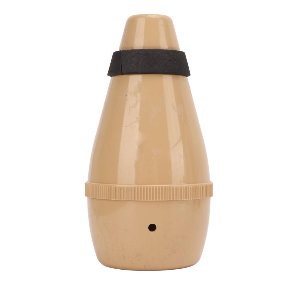 ABS Material Trumpet Practice Mute Wood Color Trumpet Cup Mute For Trumpet Practice