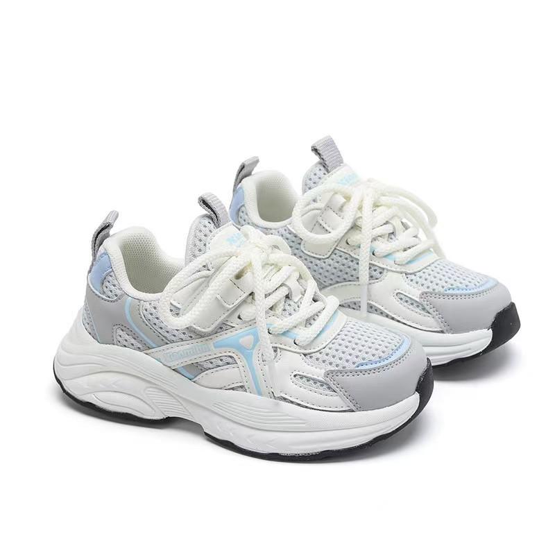 

Children s sports shoes 2025 autumn new children s mesh sports shoes boys casual shoes girls running shoes dad shoes 37