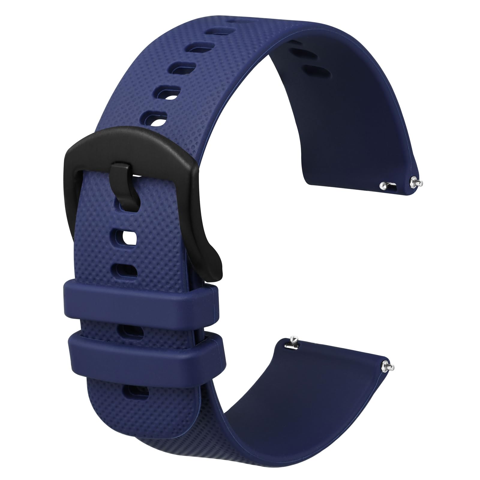 

[Anbeer] Watch Band 16mm 18mm 19mm 20mm 21mm 22mm 24mm Quick Release Rubber Strap 21mm