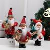 Cartoon Plush Santa Claus Christmas Desktop Ornament