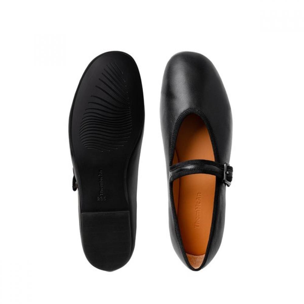 Thommcan Women S Comfort Mary Jane Flat ShoeS Black 8tmpa24f1l pariS02