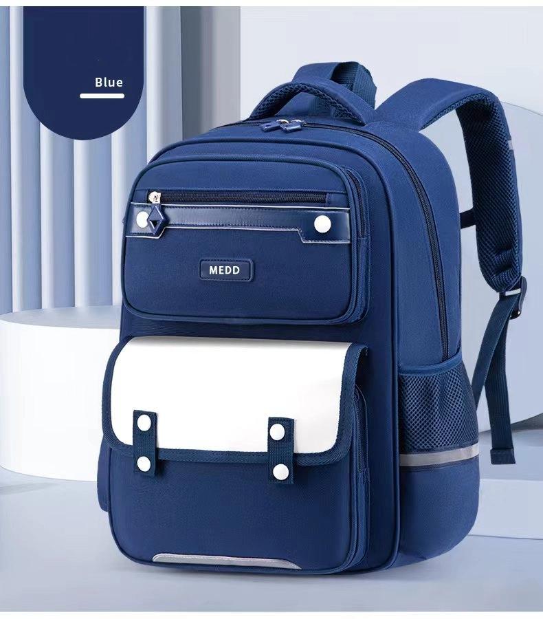 Primary School Schoolbags Children's Grade 3-6 Primary School Students Lightweight Oxford Cloth Breathable Backpack