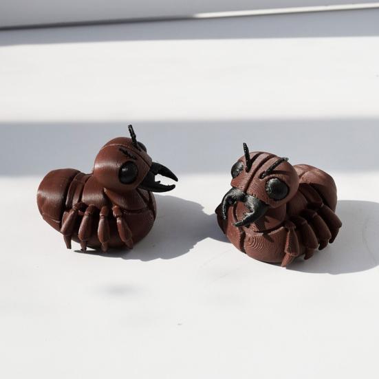 3D Printed Duck Figurine Funny Tiger/Crocodile/Shark Duck Statue Collectible Duck Ornament for Bathroom Home