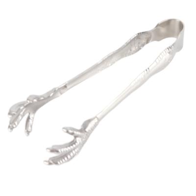 Eagle Claw Style Ice Tongs Food Grade Stainless Steel Prevents Slipping Ice Tongs for Home Bar