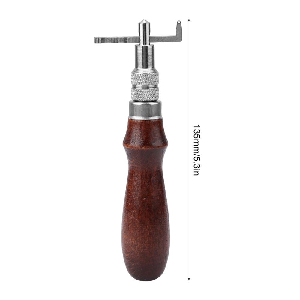 Adjustable Depth Leather Groover Tool Adjustable Groover Notcher Leatherworking Work