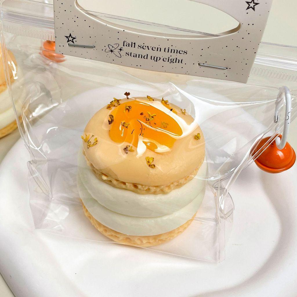 Food Grade Silicone Guihua Three Layer Souffle Stress Relief Toy For Kids And Teens
