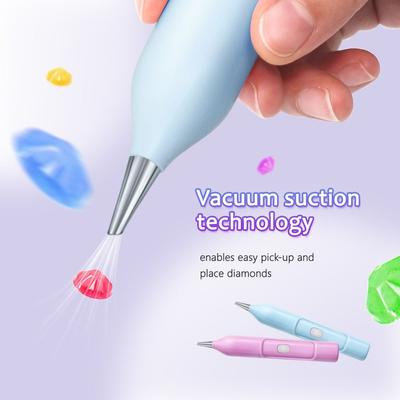 Rechargeable Electric Diamond Painting Pen Ipx5 Waterproof Easy To Clean Painter Vacuum Diamond Art Pen Rhinestone Art Pen