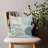 Ocean theme Pillow Case Home Doublesided Printing Short Plush Colorfast Microfiber Cushion Cover