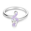 Daisy Sparkling Crown Ring Colorful Star Moon Butterfly Evil Eyes for Women Original Rings Classic Wedding Jewelry