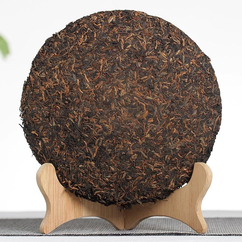 Premium Yunnan Pu'er Tea  Jingmai Ancient Tea Ripe Tea 357g Qizi Cake